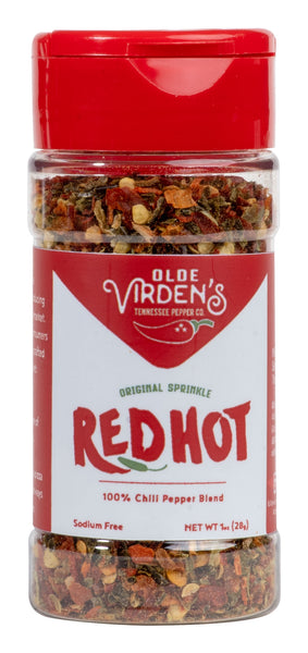 Olde Virden’s Red Hot Sprinkle 1 oz. Bottle